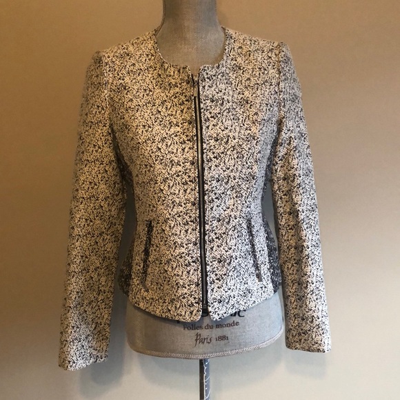 Calvin Klein Jackets & Blazers - Calvin Klein 8P Black and White Marbled Jacket